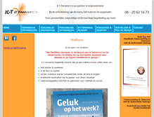 Tablet Screenshot of k-tdynamics.nl
